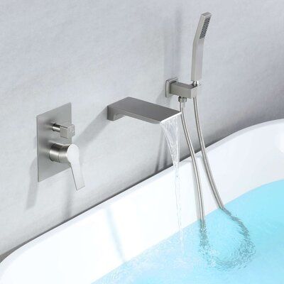 Wall-Mounted Bathtub Faucets