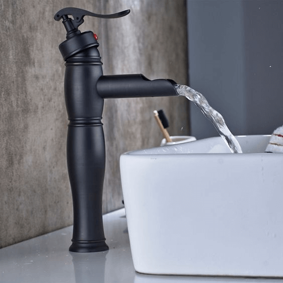 Oil-Rubbed Bronze Bathroom Faucet