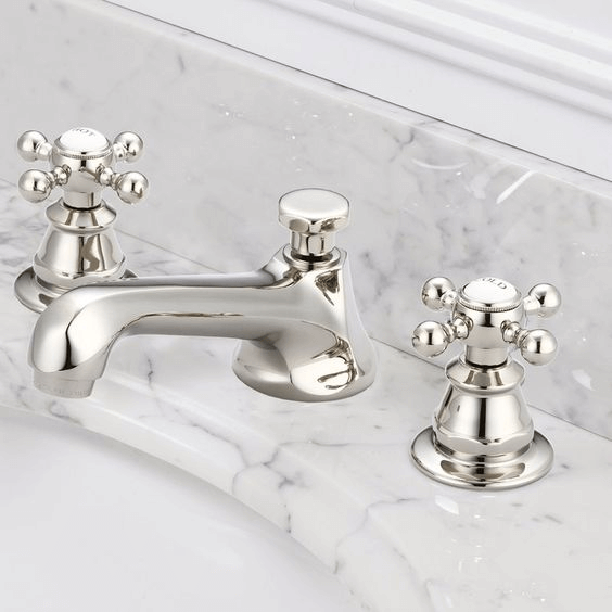 Polished Nickel Bathroom Faucet