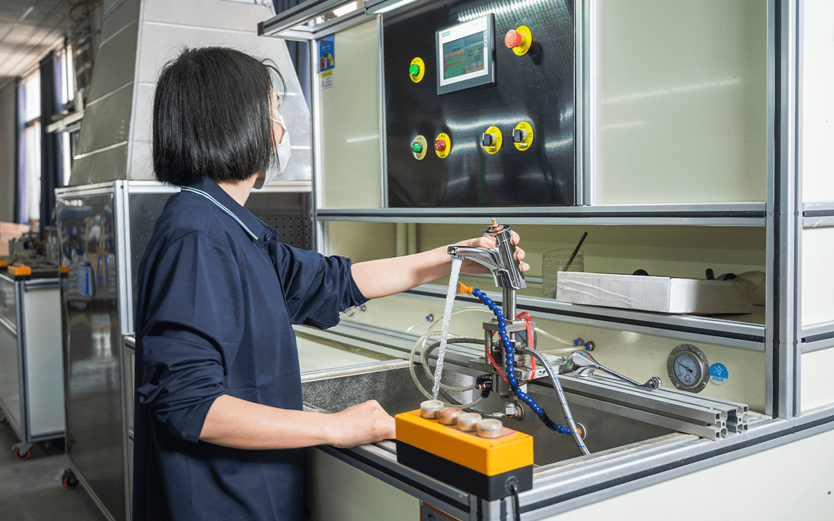 faucet machining factory