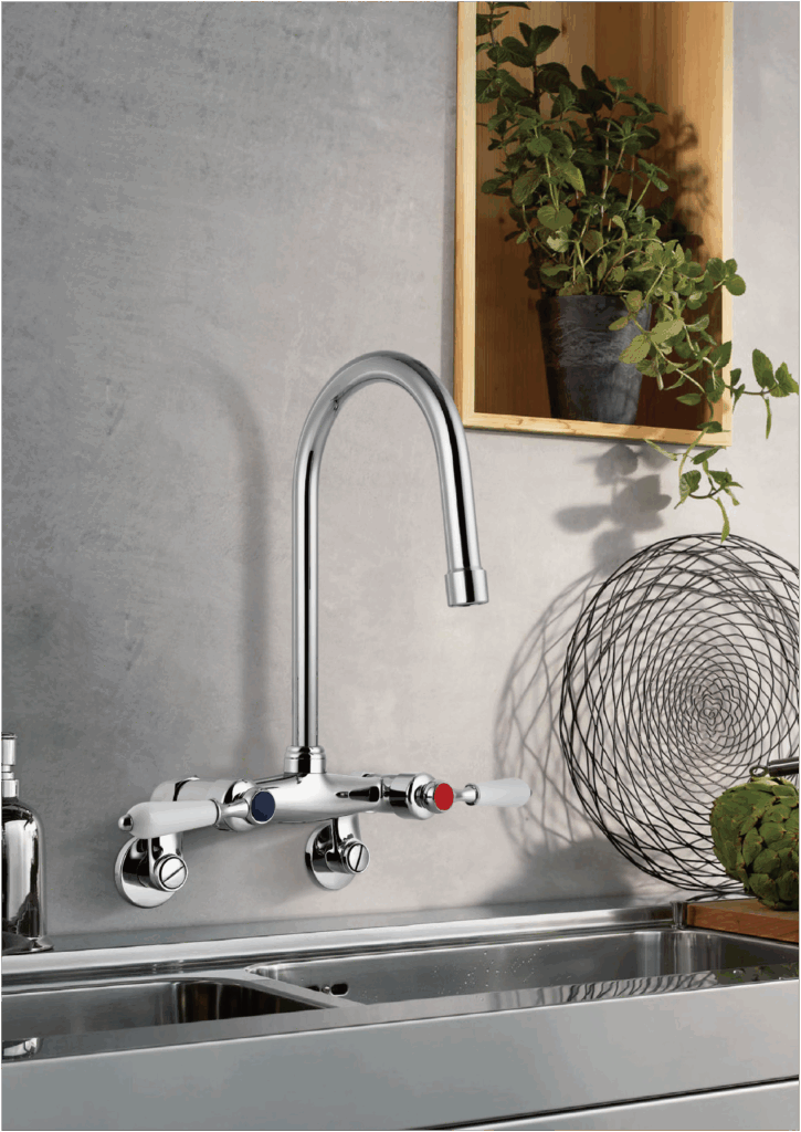 watersino Wall mounted commercial kitchen faucet