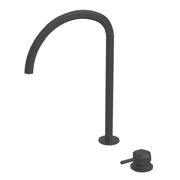 Rubinetto da cucina a doppio foro per montaggio su pianoHB905GM