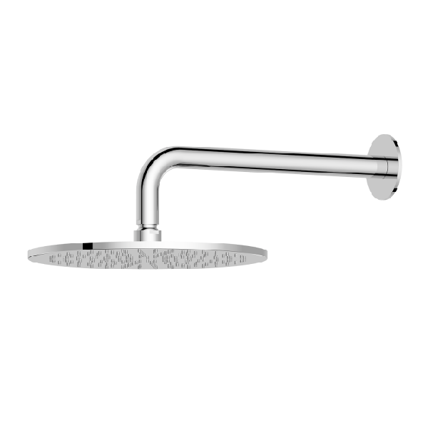 Cabezal de ducha de pared cromado pulido LB1187C