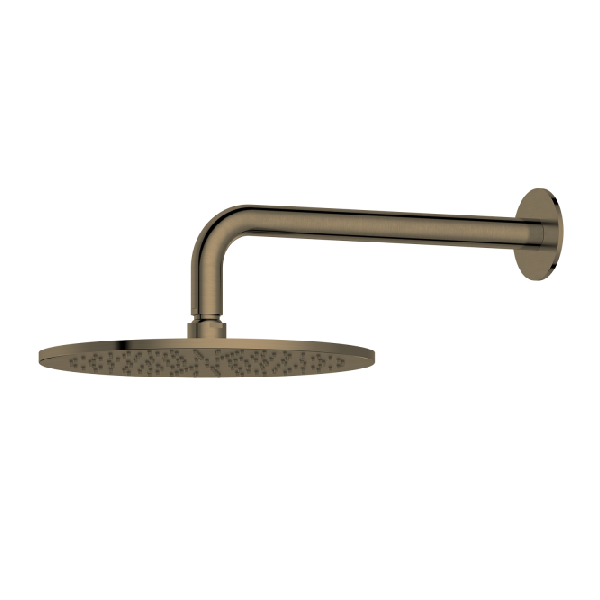 Cabezal de ducha de pared de latón antiguo LB1187F