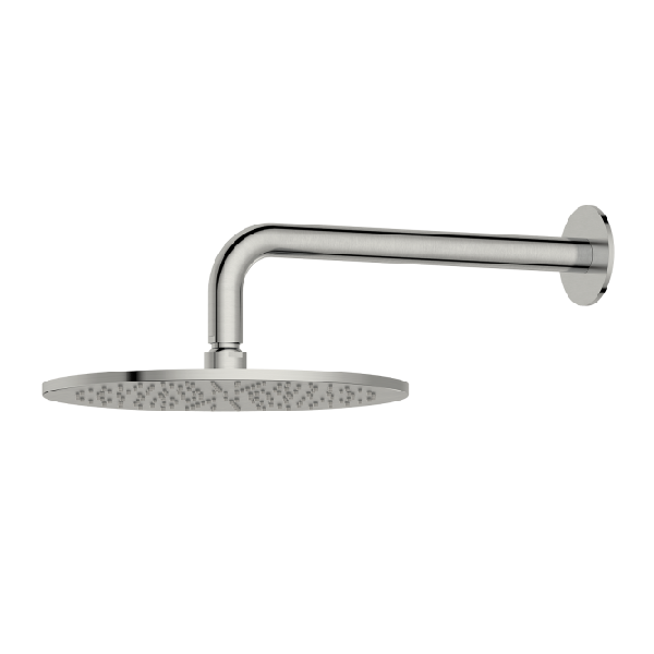 Cabezal de ducha de pared de níquel cepillado dorado LB1187PS