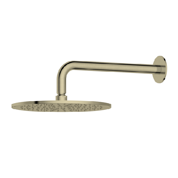 Cabezal de ducha de pared de titanio cepillado dorado LB1187TS