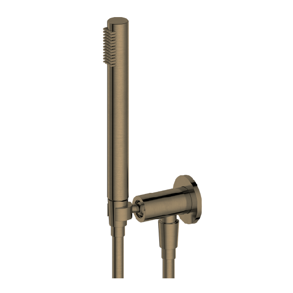 Cabezal de ducha de mano de latón antiguo LB2087F