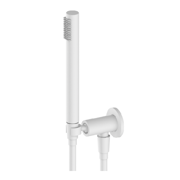 Cabezal de ducha de mano blanco mate LB2087MW