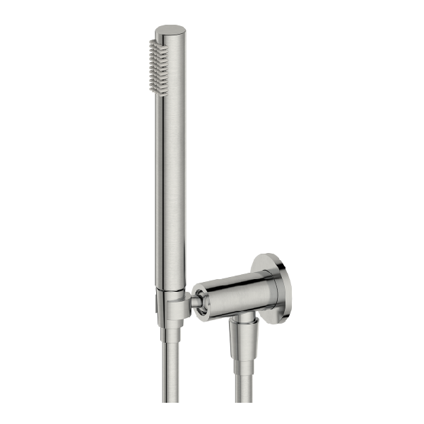 Cabezal de ducha de mano dorado y níquel cepillado LB2087PS