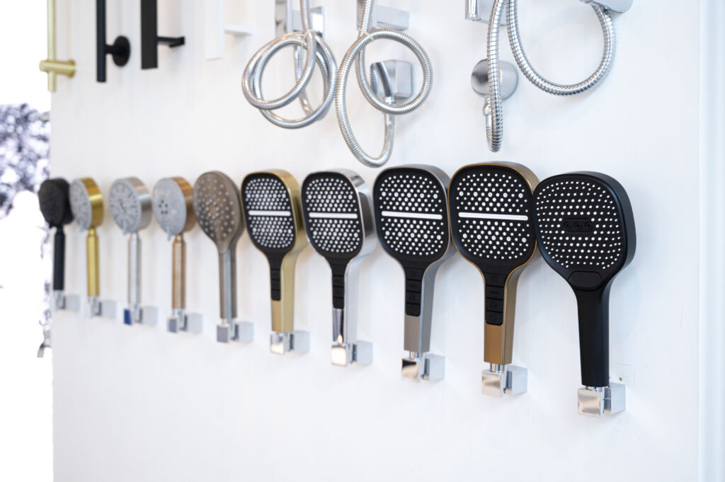 Various shower heads