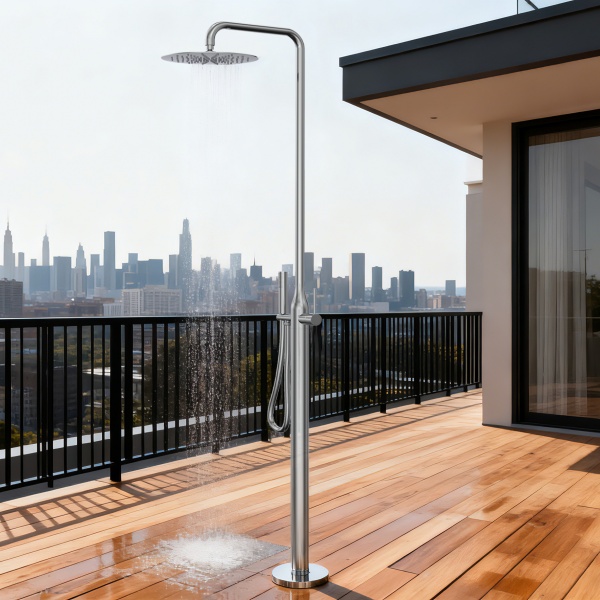 outdoor shower faucet