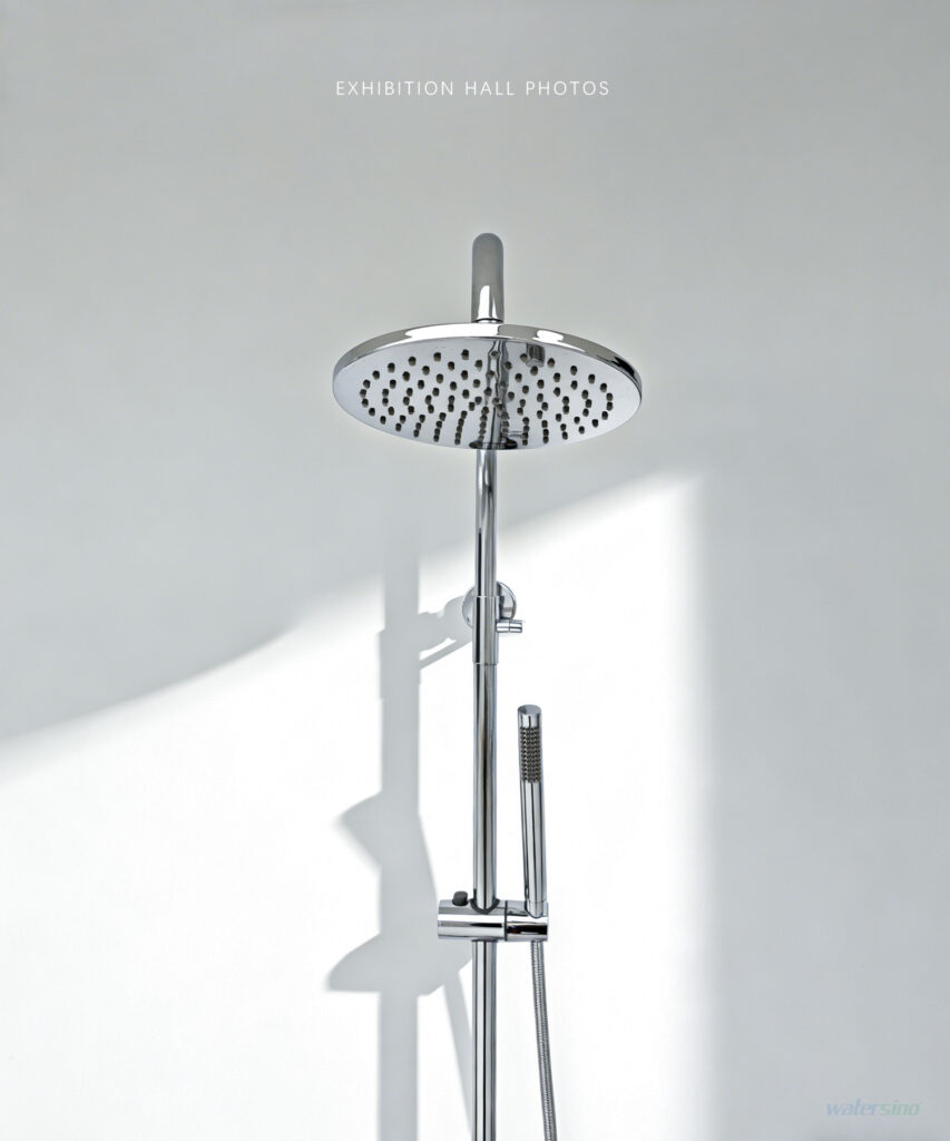 exposed shower system