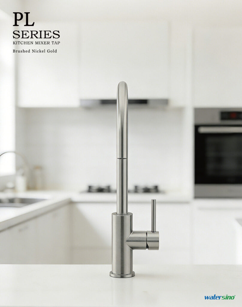 Brushed Nickel Kitchen Faucet