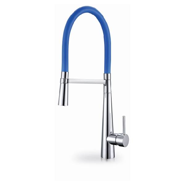 Pull Down Kitchen Mixer Tap WK1093 blue