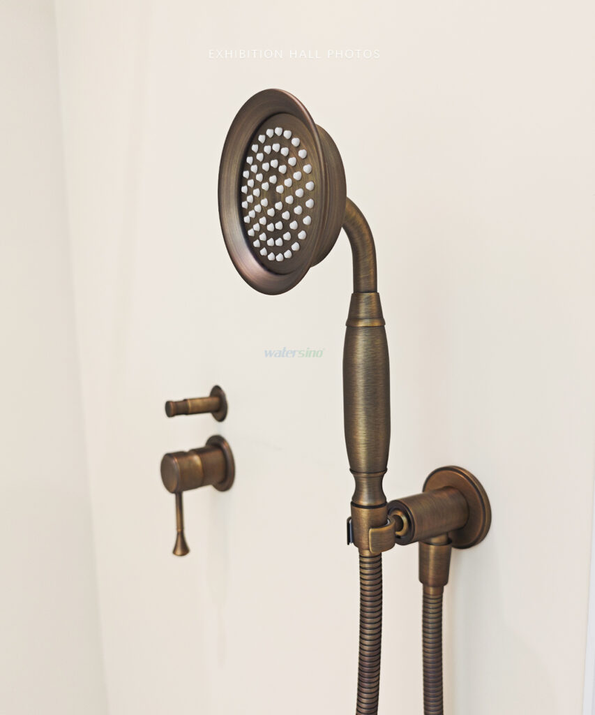 copper shower faucets